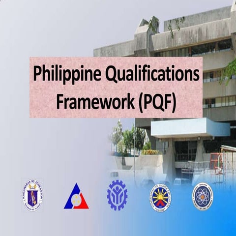 TESDA - Philippine Qualifications Framework (PQF)