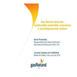 Gas Natural Vehicular: un combustib...
