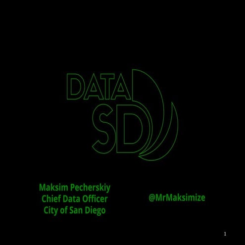 Dear Fiscal Board - Chief Data Officer shares thoughts and experiences ...