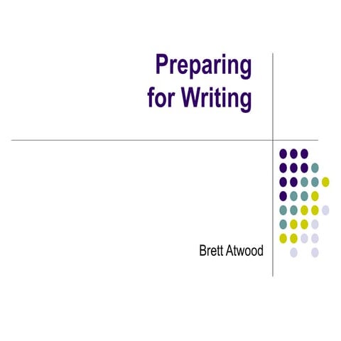 Preparing for Writing in PR and Advertising