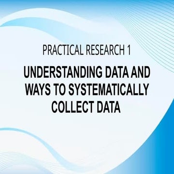 practical research data collection grade11