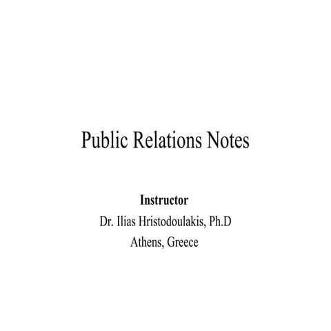 Ppp om public relation in business communication