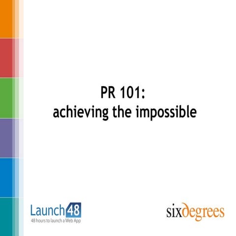 PR 101