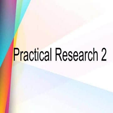 Hypothesis Practical research 2 - Formulating .pptx