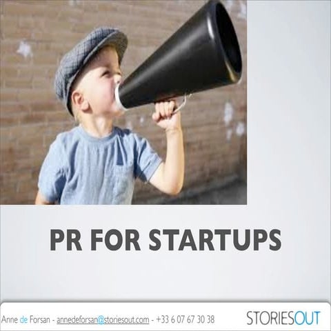 PR for Startups: when, what, how?