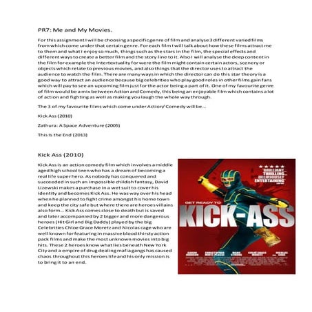 Pr7 me and my movies assignment