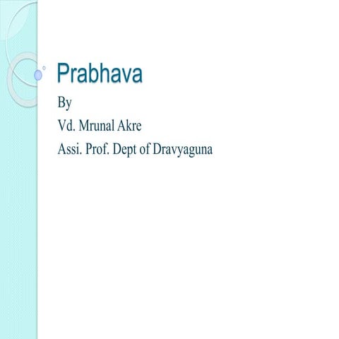Prabhava