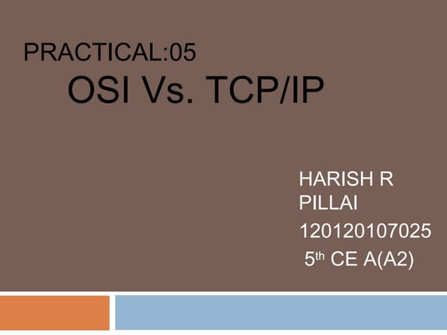 osi vs tcp/ip