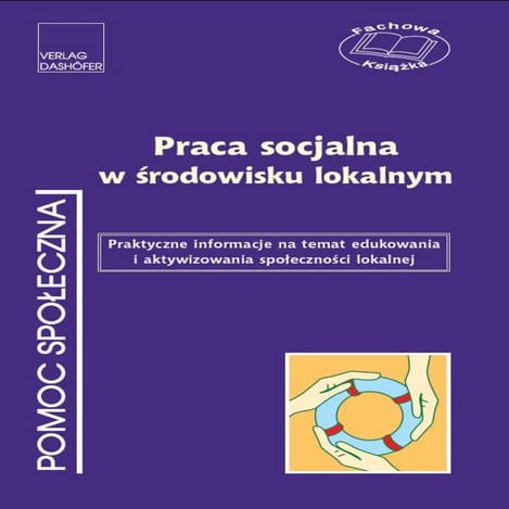 Praca socjalna w środowisku lokalnym - ebook | PDF