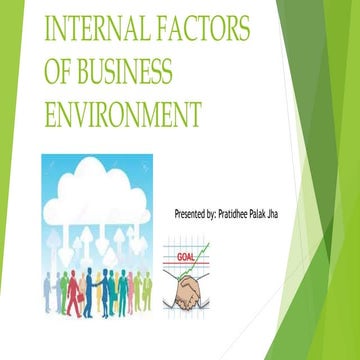 Internal Factors of Business Environment