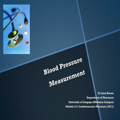 Blood Pressure Measurement (2011)