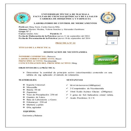 Pract12decontrolnicotinamida