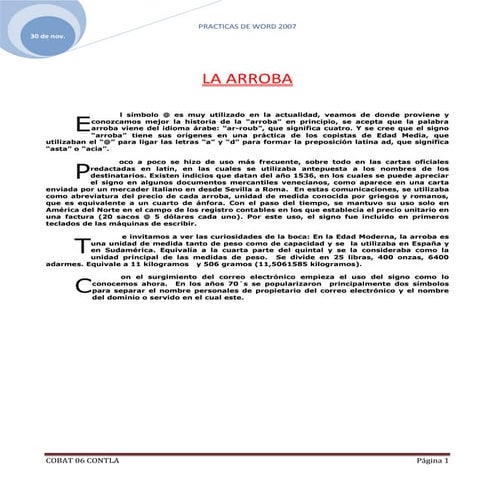 Practica 1 | DOCX