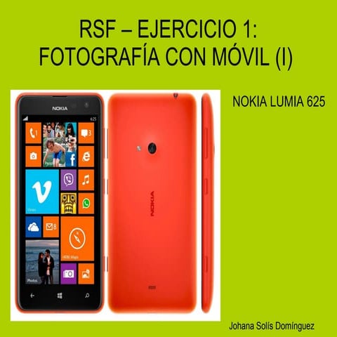RSF- FOTOGRAFÍA CON MÓVIL(I)