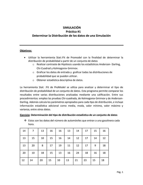 Uso de StatFit | PDF