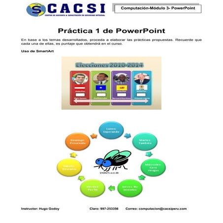 Practicas de power point 1 | PDF