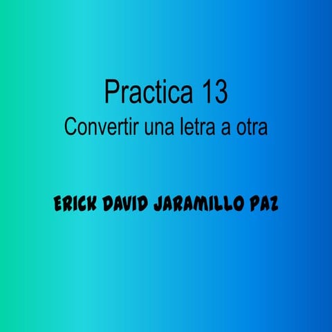 Practica 13