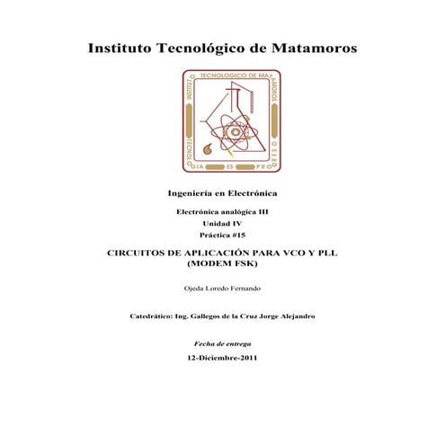 Practica #15 modulacion - demodulacion FSK