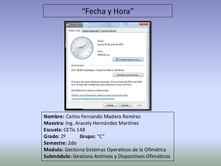 Fecha Actual En Textbox Visual Basic