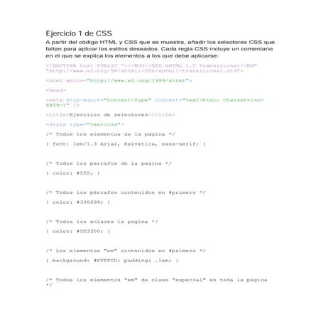 Practica1 CSS | PDF