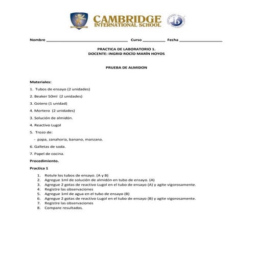 Practica 1 prueba de almidon