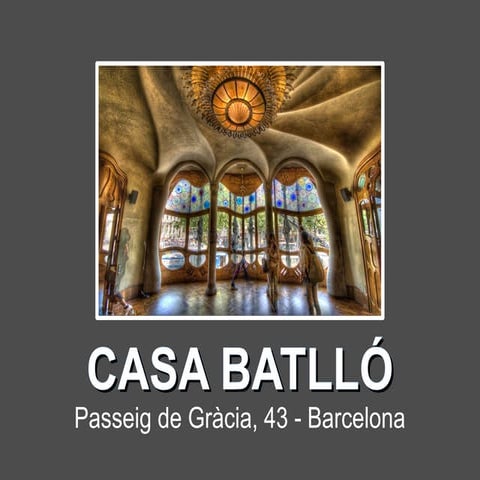 La casa Batlló de Barcelona