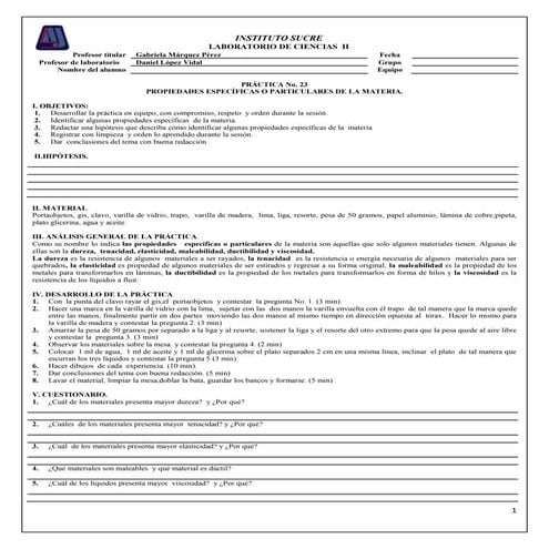 Practica 19 ciencias i | DOCX