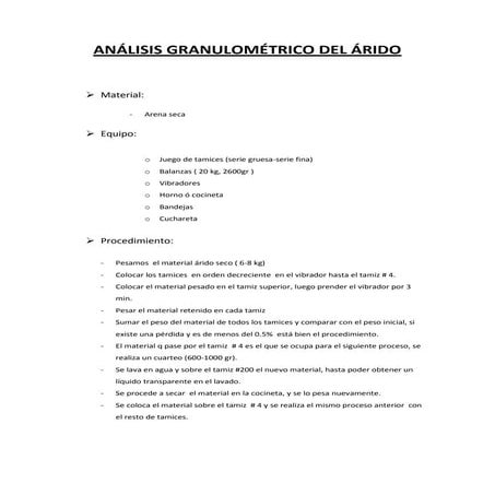 Practica 2(analisis granulometrico