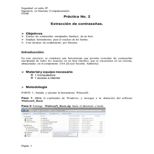 Practica 2 extraccion de contraseñas