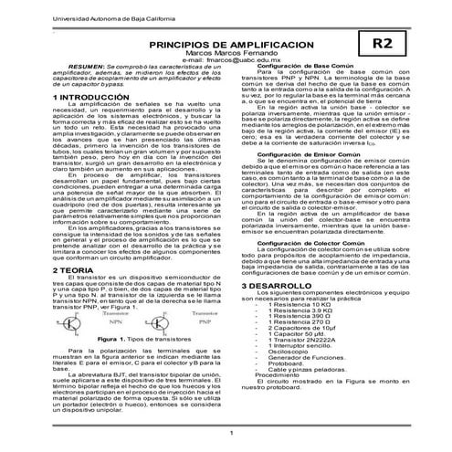 Practica Principios de amplificación