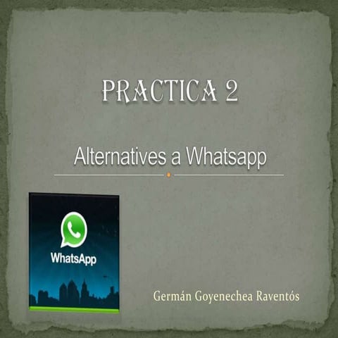 Practica 2 whatsapp german