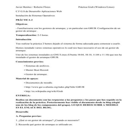 Practica3 recuperacion grub_benitezdelpozojavierfloresgomezrobertocarlos