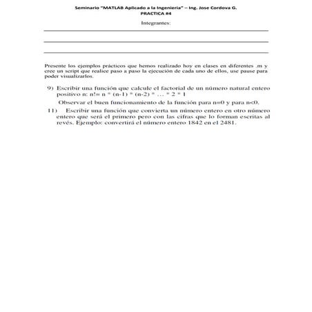 MATLAB Febrero - Practica 4