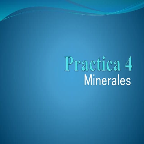 Practica 4 minerales