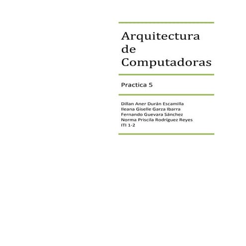 Practica 5 | PDF
