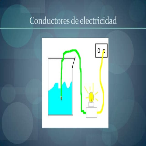 Practica 5 ¨conductores de electricidad¨