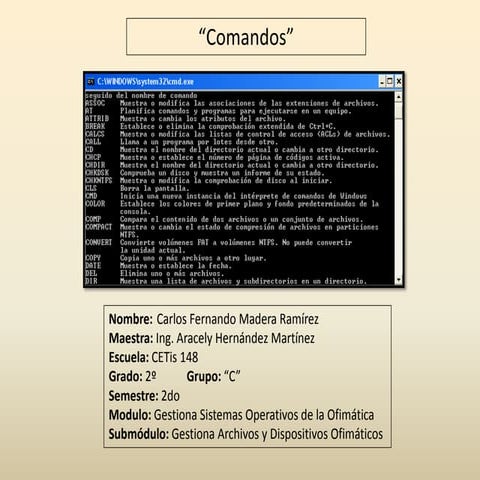 Uso del comando COPY (Practica 19) | PPTX