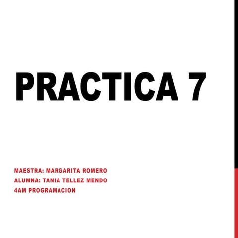 Practica 7