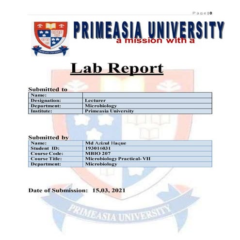 Carbohydrate Fermentation, Tripe Sugar Iron Agar Test, IMViC Test Part A Indo...