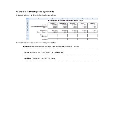 Practica a desarrollar