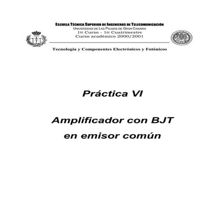 Practica bjt emisor comun