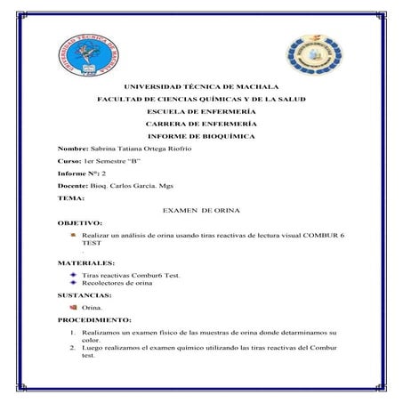 Practica de bioquimica