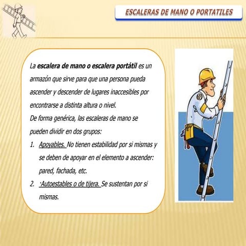 Practica de escaleras