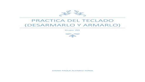 Practica del teclado