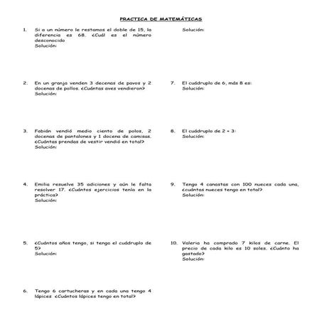 Practica de matemáticas2