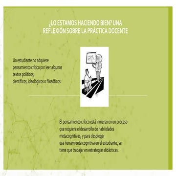 ANEXO 2 reflexión sobre la practica docente | PPTX