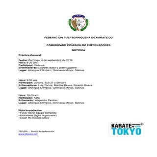 Práctica General FEPUKA