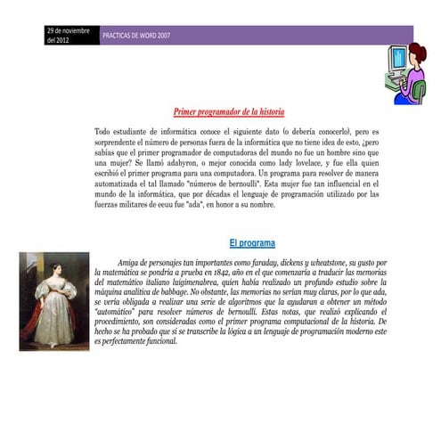 Practica i | DOCX