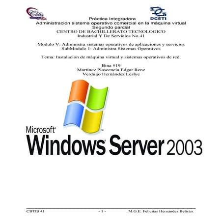 Practica integradora ii parcial  administracion de un sistema operativo comer...