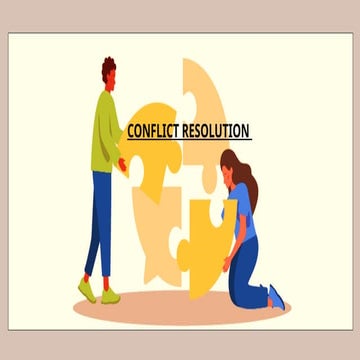 Practical - Conflict Resolution.pppptcccc | PPTX